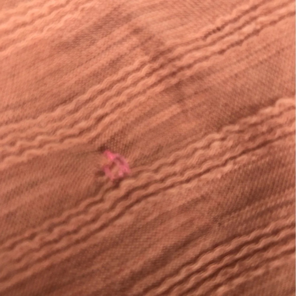 5/$25 
By Anthropologie  Pink S Tunic Puffed Sleeves Partial Button Closure - Picture 7 of 9